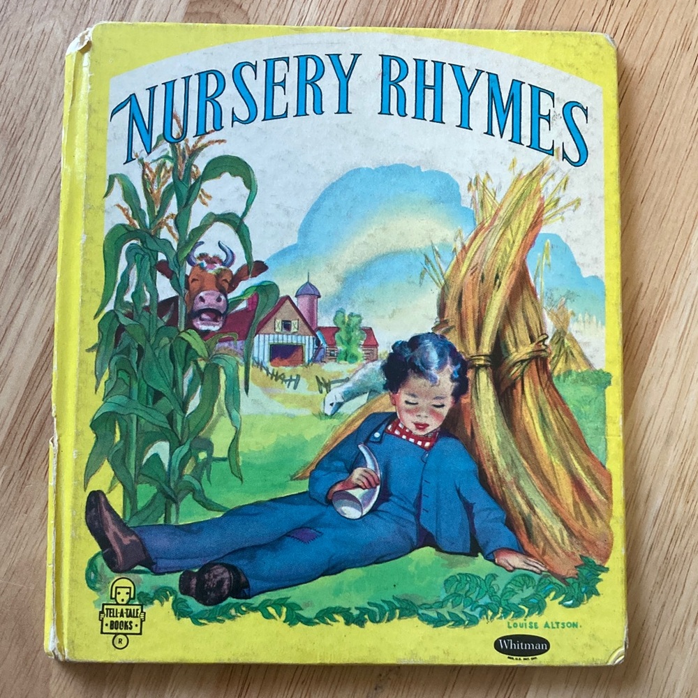 Nursery Rhymes Illustrated Book
